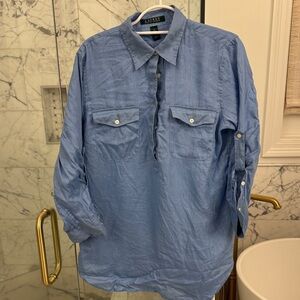 Ralph Lauren Blue Label Light Blue Button-Up Shirt
